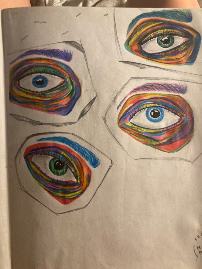 I Also Really Have A Thing For Drawing Eyes .. I Want To Get Them Perfect 🥰🥰