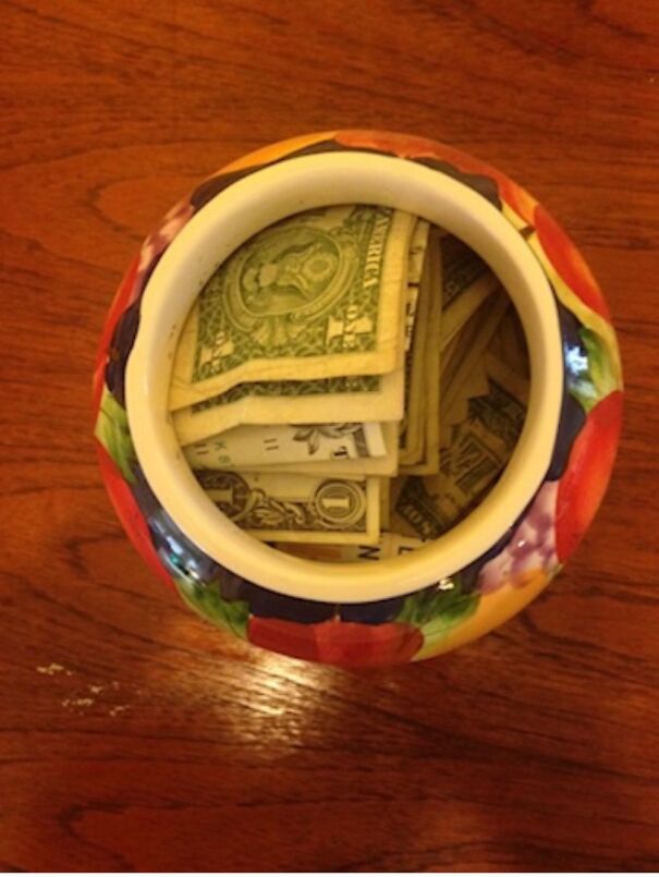 Secret Stash In The Cookie Jar