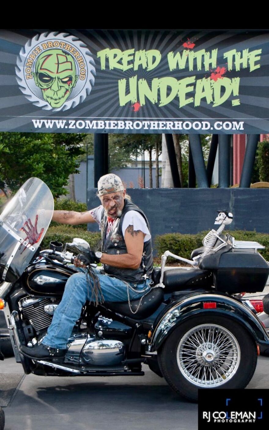 I Believe This Was 2009, Zombie Motorcycle Run 500* Riders. 2021 Ghost Rider In Another Post