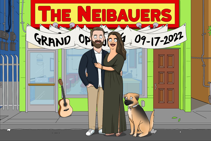 This Company Turns People Into Bob’s Burgers Characters, And Here Are