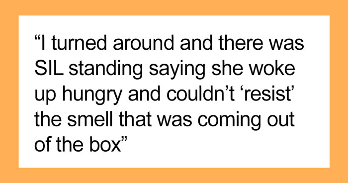 “I Told Her I Couldn’t Take This Anymore”: Woman Suffering From Food Allergies Snaps At Sister-In-Law For Gobbling Up The Takeout She Ordered For Herself