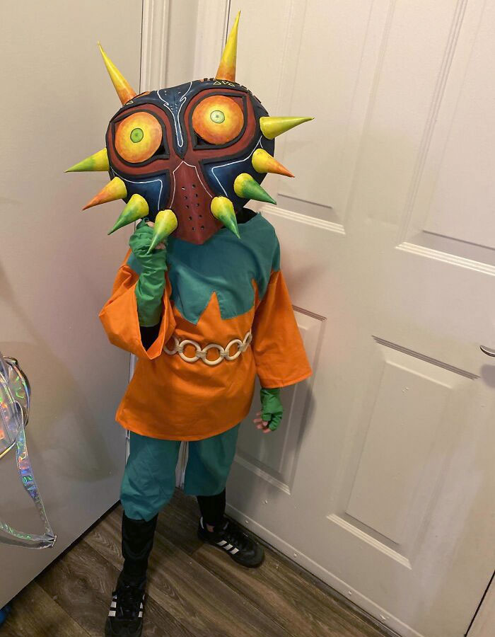 I Sewed The Costume And A Friend Made The Mask. Skull Kid From Majora's Mask