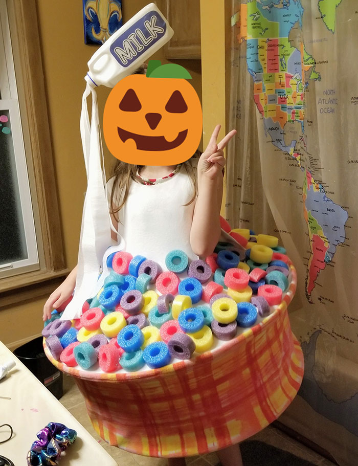 Just Finished My Daughter's Costume! Not The Best Picture But I'm Too Excited Not To Share