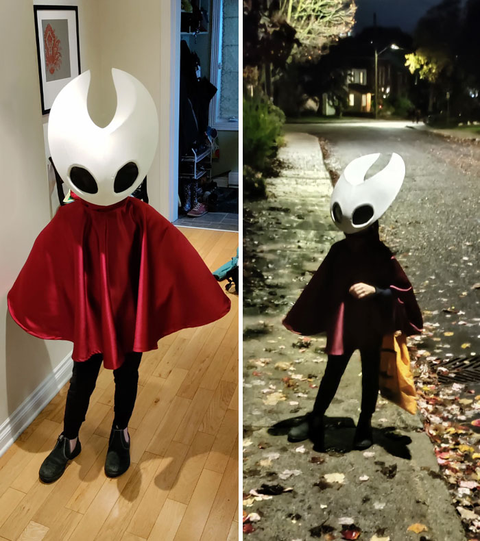 My Daughter Wanted To Be A Hornet For Halloween. Here's The Costume We Made For Her