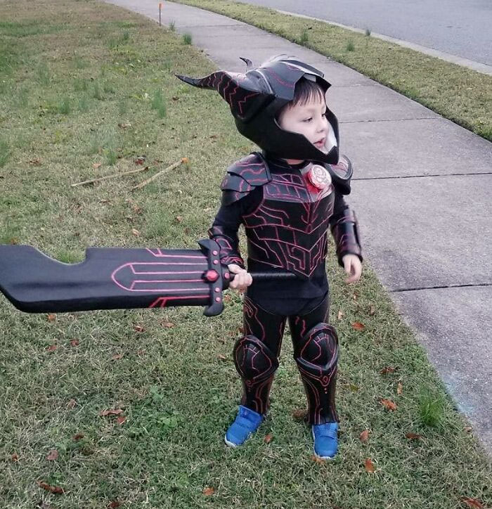 Made My Kid's Halloween Costume This Year
