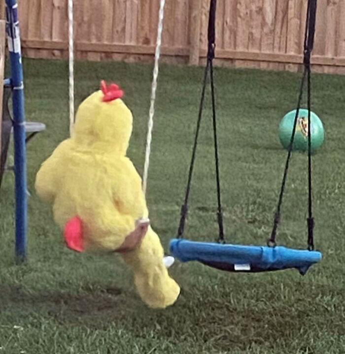 Bought My Son's Halloween Costume. I Think He Likes It