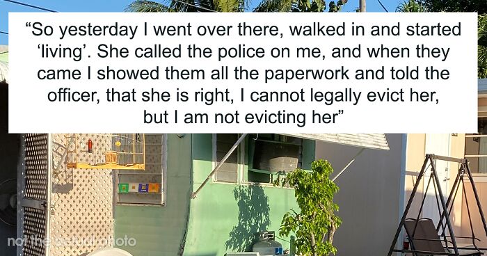 Unpaying Tenant Doesn’t Want To Leave Her Trailer So The Landlord Decides To “Move In” To Make Her Leave