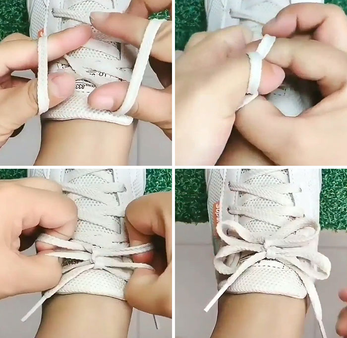 Double Knot Shoelace Method
