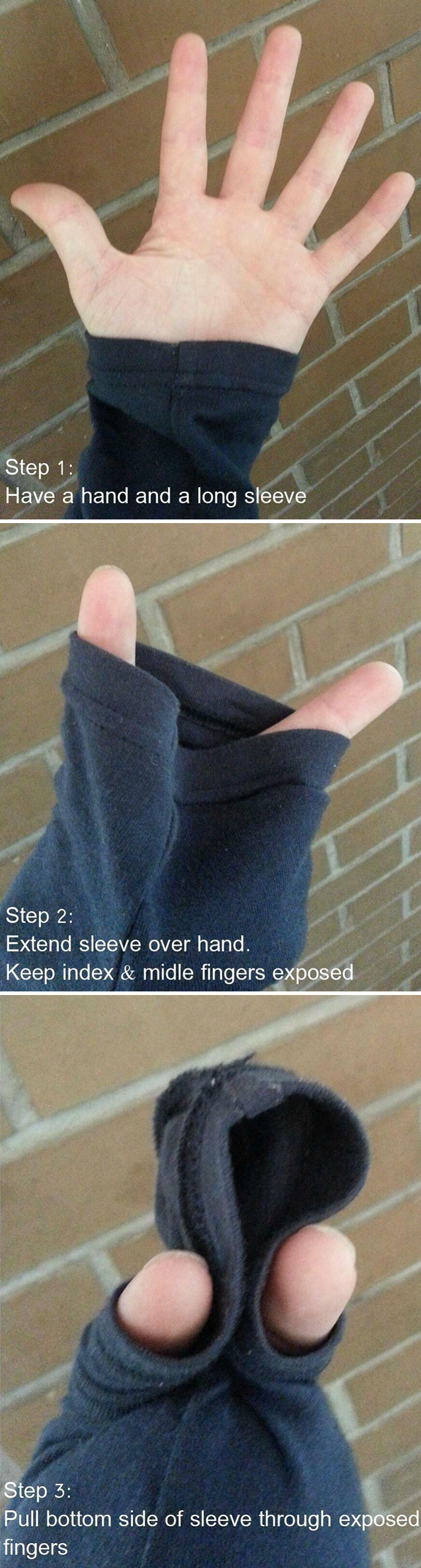 How To Make A Grim Reaper Puppet Using Your Sleeve And Hand