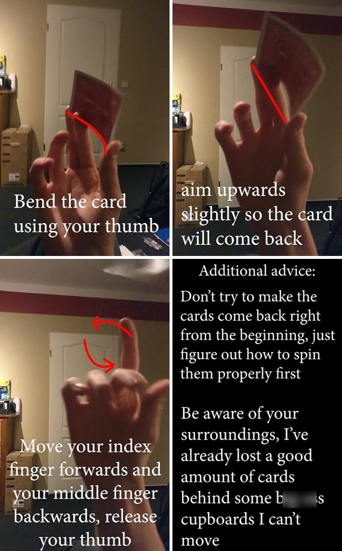 How To Do That Cardspin