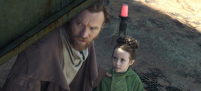 Obi Wan And Princess Leia From Obi-Wan Kenobi