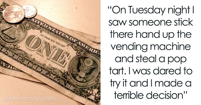 Man Finds Wholesome Note And $6 Under Office Door From Person Who Felt Bad After Stealing Crackers From A Vending Machine