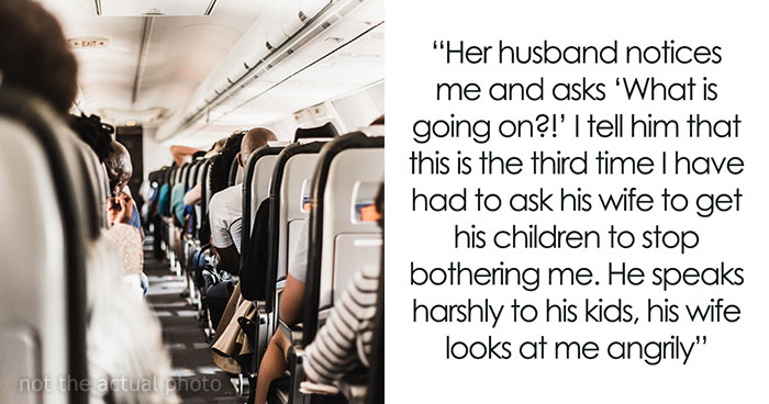 Man Snaps At A Mom On A Plane After She Fails To Discipline Her Kids During The Flight, Wonders If He Went Too Far