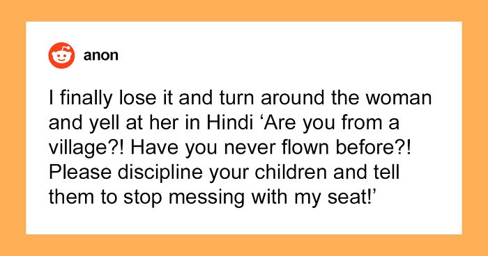 Man Snaps At A Mom On A Plane After She Fails To Discipline Her Kids During The Flight, Wonders If He Went Too Far