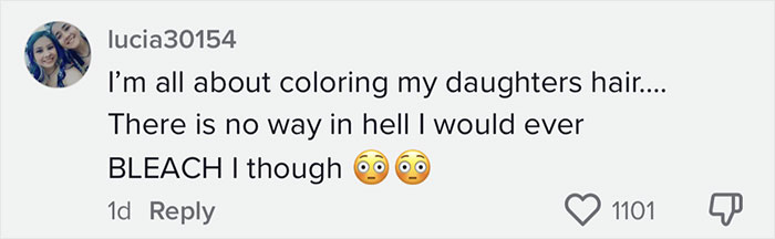 Woman Is Fuming After The Internet Turned A "Special And Fun Bonding Moment With Daughter" Against Her After Bleaching Five-Year-Old's Hair Woman Is Fuming After The Internet Turned A "Special And Fun Bonding Moment With Daughter" Against Her After Bleaching Five-Year-Old's Hair