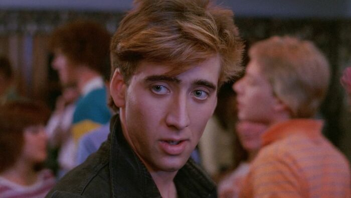Nicolas Cage en La Chica del Valle (1983)