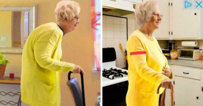 This Ad For A Back-Straightening