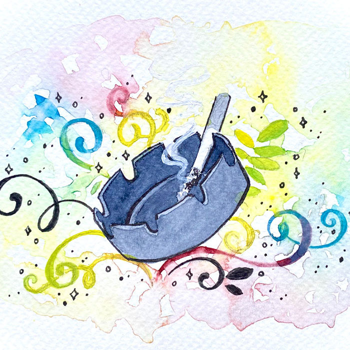 I Created Watercolor And Ink Paintings Of Various Objects That I Found On The Street, And Here Are 13 Of Them