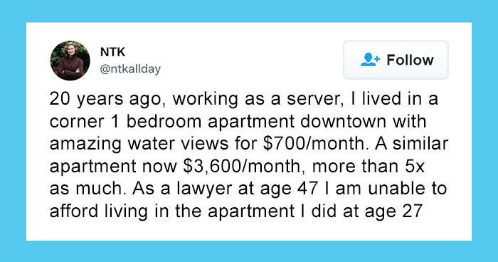 People Compare Their Living Costs In The Past Vs. Now, And The Reality Is Devastating