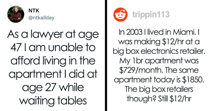 People Compare Their Living Costs In The Past Vs. Now, And The Reality ...