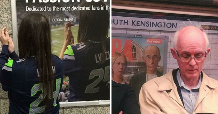 30 Divertidas fotos de personas y animales bajo imágenes que se les parecen