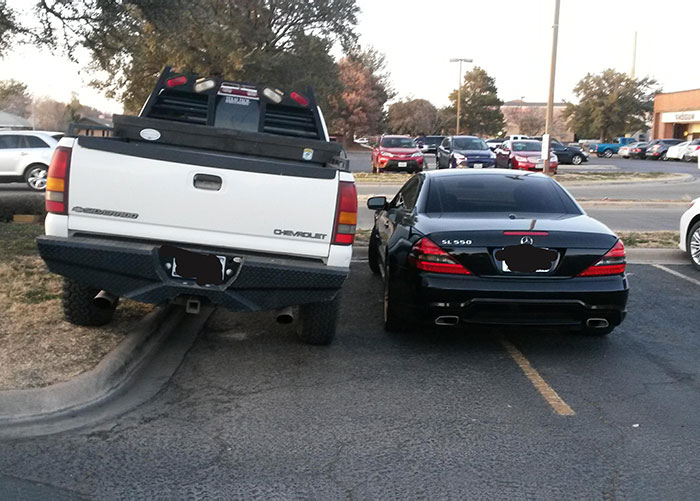 If You Park Like This I Will Find You And Make Sure You Have To Climb Through The Passengers Side