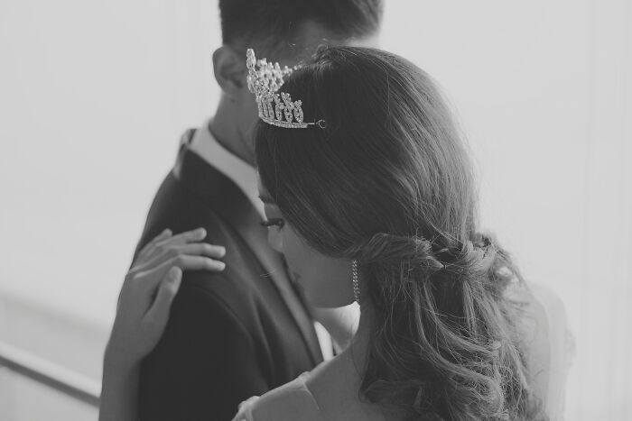 Just Married Couple Dancing For The First Time 