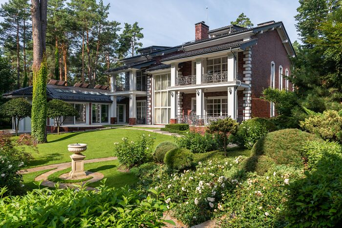 Clean Front Porch Of The House 