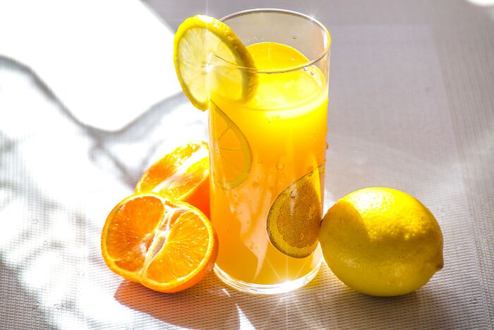 Lemon And Orange Fresh Lemonade 
