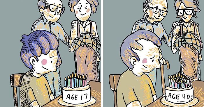 30 Comics About Making It Through Life While Fighting Mental Health Issues By This Artist
