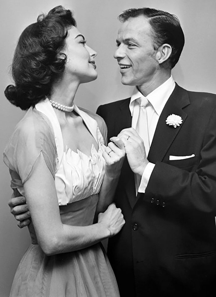 Frank Sinatra & Ava Gardner On Their Wedding Day, November 7, 1951