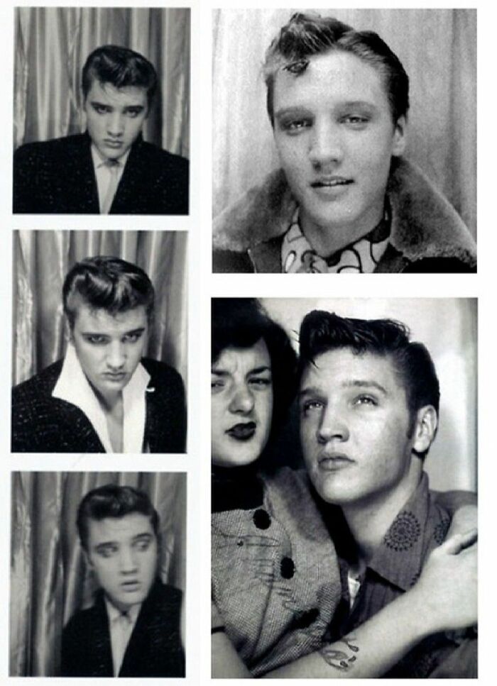 Elvis Photobooth 1950's