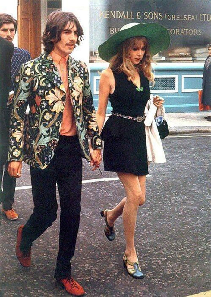 George Harrison And Wife Patti Boyd, 1969