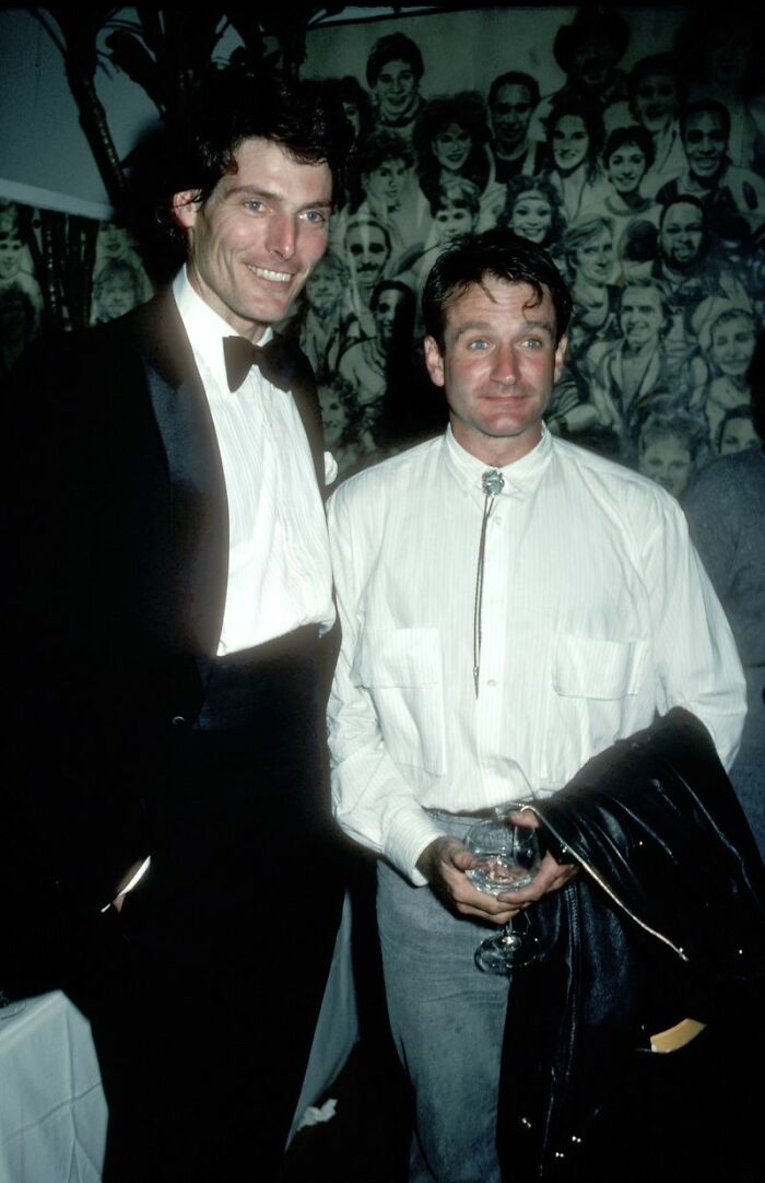Christopher Reeve y Robin Williams