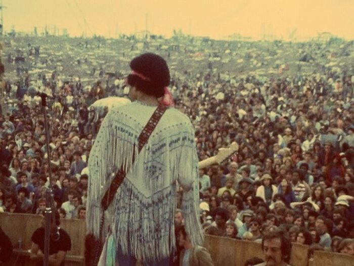 Jimi Hendrix At Woodstock, Monday Morning, August 18th, 1969