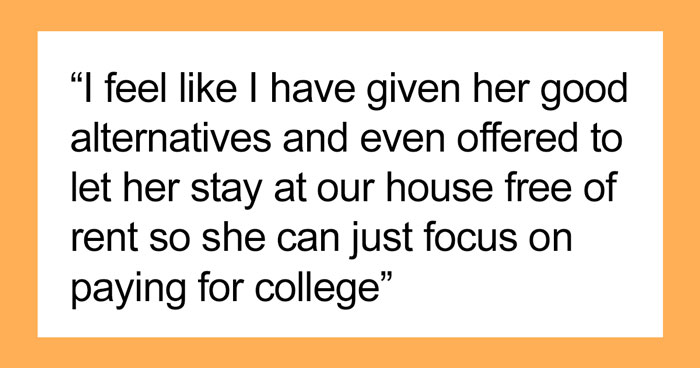 20 Y.O. Decided To Go Back To College, Found Out That Her Parents Spent All 30K They Saved Up For Her Education To Remodel Their Kitchen