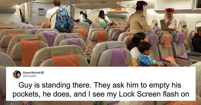 Guy Goes Viral On Twitter With Almost 41K Likes For Revealing How He Got His Phone Stolen While On A Plane