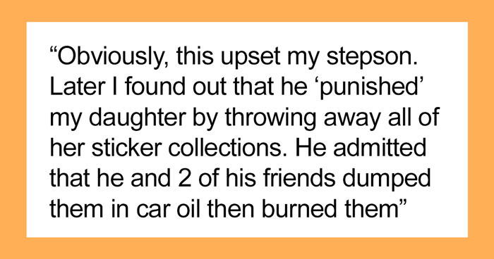 Mom Defends Her Daughter By Withdrawing Her Funds For Stepson’s Camp After He Ruined Her Sticker Collection