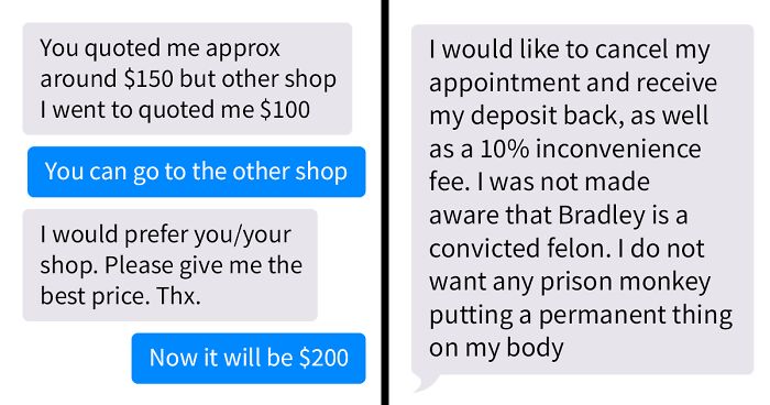 30 Times Tattoo Artists Had To Deal With Customers From Hell