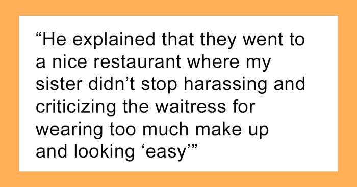 Woman Slams Waitress For Wearing “Too Much” Makeup To Look “Easy”, Gets Ghosted By Her Date