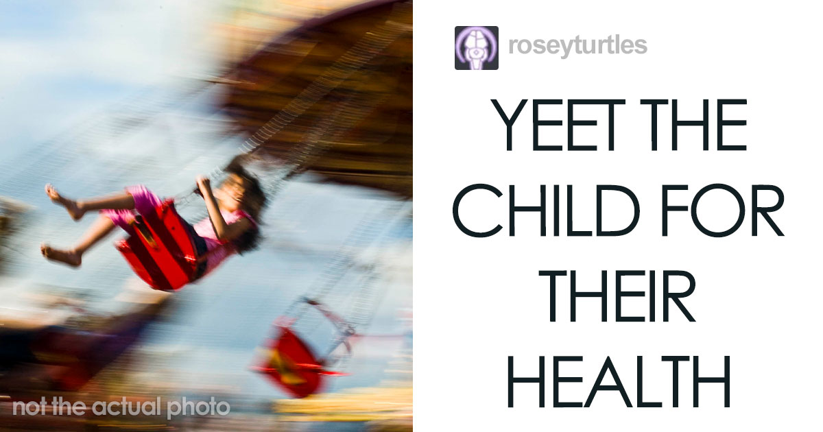 “Yeet The Child For Their Health”: Children's Therapist Breaks Down Why It's Important To Yeet Your Kids At Soft Things Regularly