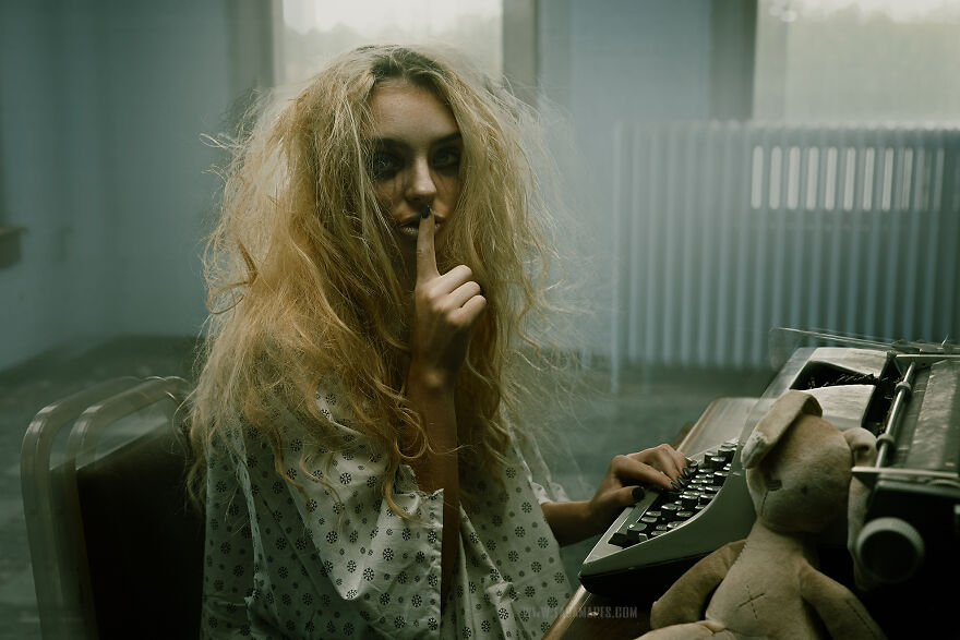 What If Alice Was Really Insane? I Went To An Old Asylum And Created A Photoshoot To Tell A Different Story About Alice And Her "Wonderland" (23 Pics)