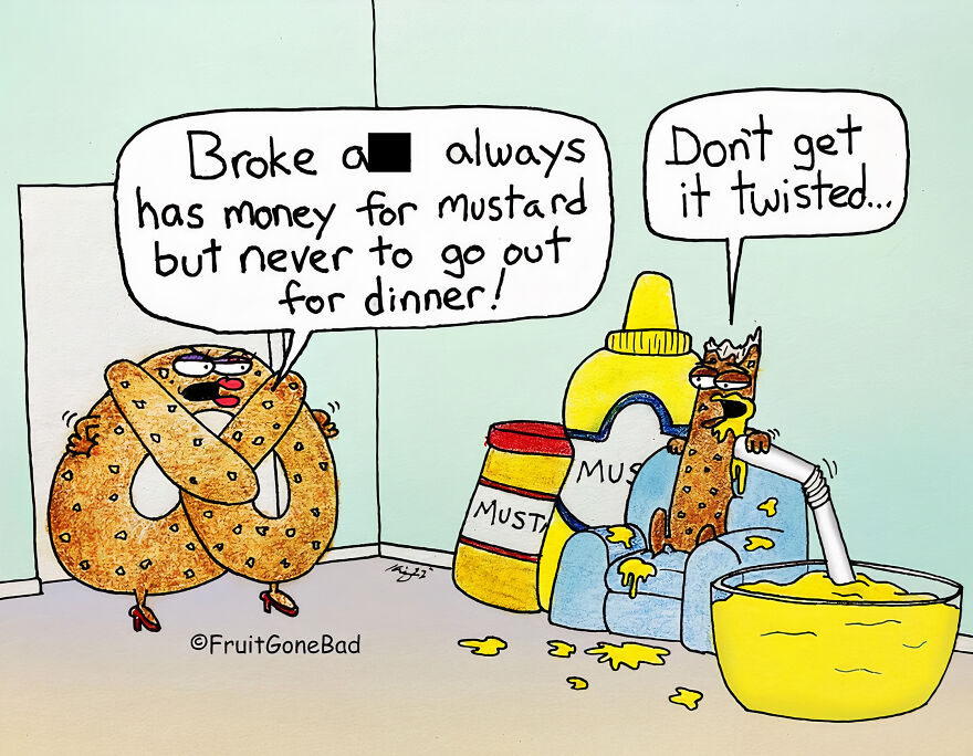 New Hilariously Inappropriate Comics From ‘Fruit Gone Bad’ (Interview With Author)