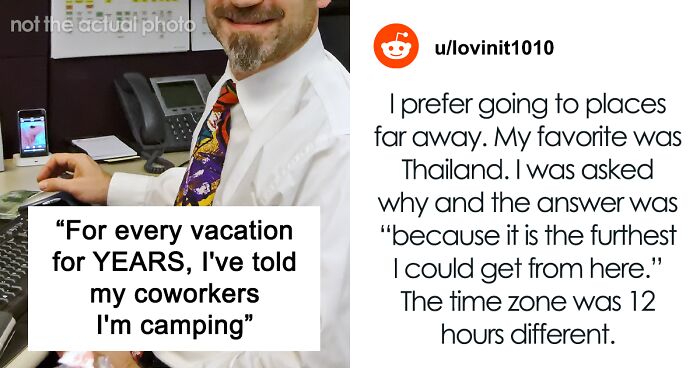 Worker Says They Lie About Camping To Set Boundaries Whilst On Vacation, Prompts Others To Share Their Tricks