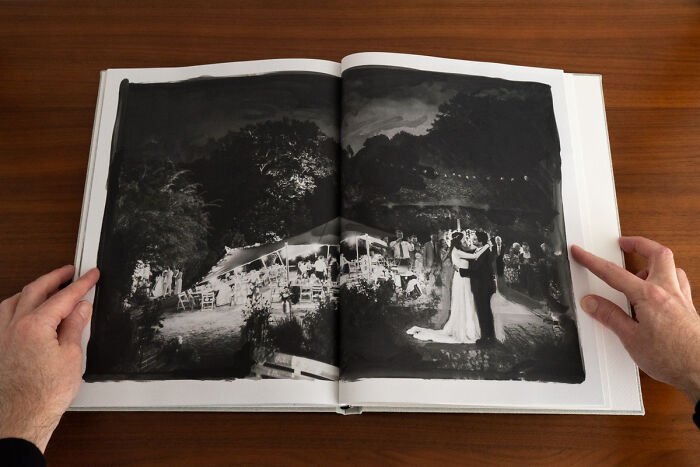 A Photo Book Following The Bride And Her Mother Making A Wedding Dress (33 Pics)