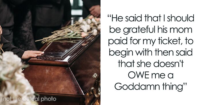“He Was Crying The Whole Ride To The Airport”: Husband Calls Wife Pathetic And Cruel After She Skipped FIL’s Funeral Because MIL Bought Her An Economy Ticket
