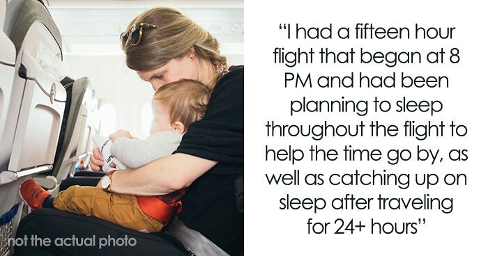 Mother Doesn’t Care That Her Kid Is Bothering Other Plane Passengers, Regrets It Later