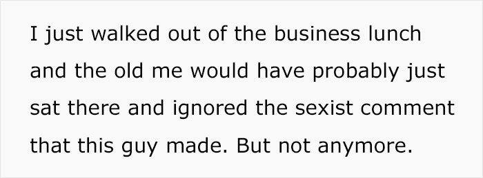 Businessman Thinks It’s Alright To Comment On This Woman’s Appearance During Their Business Lunch, She Has None Of It And Leaves Businessman Thinks It’s Alright To Comment On This Woman’s Appearance During Their Business Lunch, She Has None Of It And Leaves