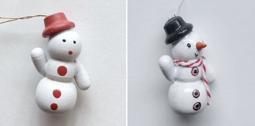 Snowman Waving Hello