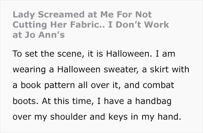 "I'm Going To Report You To A Manager!": 'Old White Lady' Mistakes Customer For An Employee, Gets Mocked Instead "I'm Going To Report You To A Manager!": 'Old White Lady' Mistakes Customer For An Employee, Gets Mocked Instead